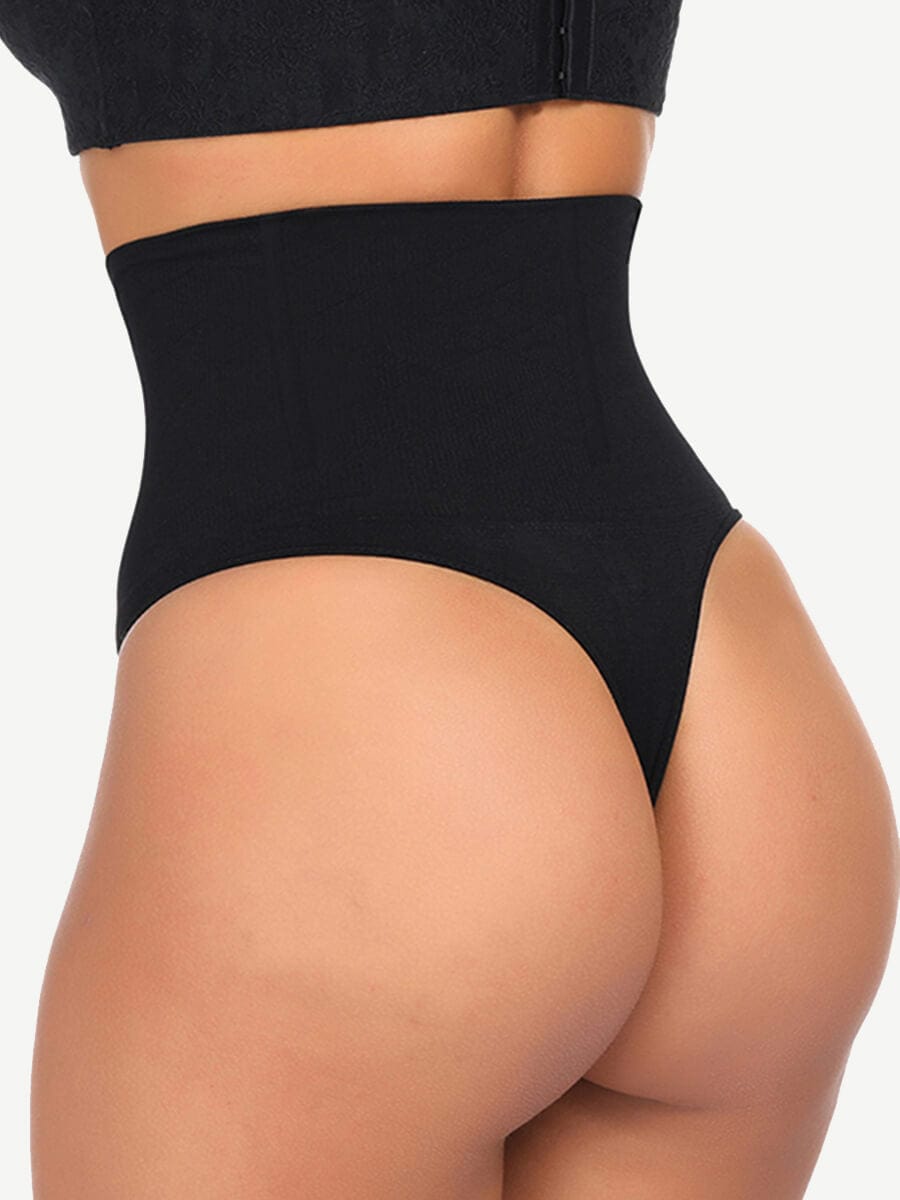 Wholesale Seamless 4 Steel Bones Shapewear Thong Natural Shaping